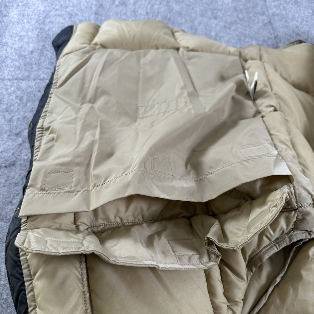 Orvis Goose Down Puffer Jacket XL Snap Outdoor Fishing Hunting Navy Blue Mint - Picture 11 of 13